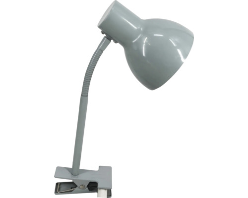 Lampe à pince avec bras flexible pour l'intérieur