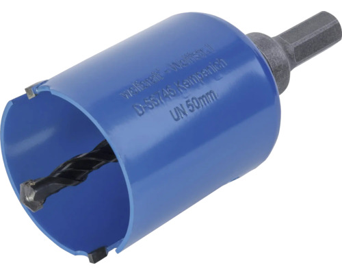 Scie cloche Wolfcraft avec foret de centrage, 50 mm