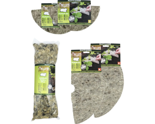 Mary's Garden Schafwolldünger und Schafwollscheiben
