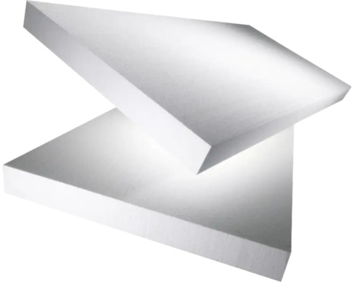 Zwei Polystyrol Hartschaumplatten