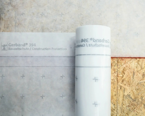 Rouleau de film de protection de construction et de bâtiment Gerband 394