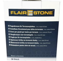 Fugenkreuze für Terrassenplatten, 3 mm, 50 Stück