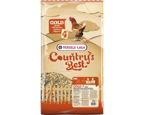 Versele Laga Country's Best Gold 4 Mix Alleinfuttermittel für Legehennen im 5 kg Sack