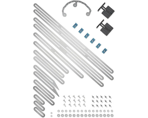 Wolfcraft Kit de fixation de panneaux avec éléments de montage