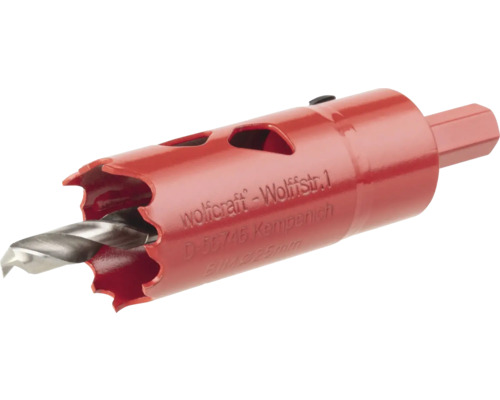 Scie cloche Wolfcraft avec foret de centrage