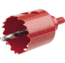 Scie cloche Wolfcraft avec foret de centrage, diamètre 45 millimètres