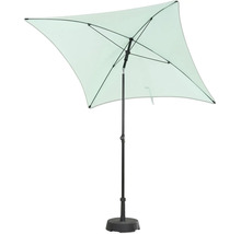 Quadratischer Gartenschirm mit Ständer