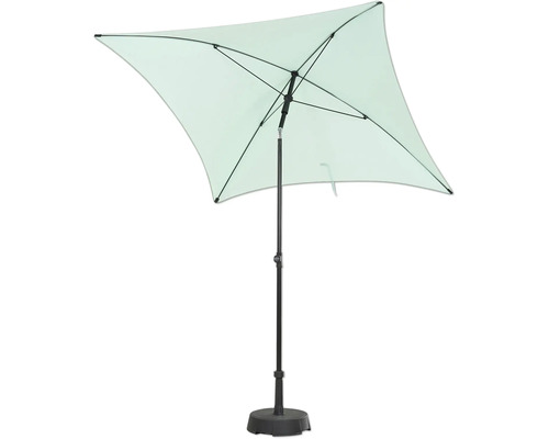 Quadratischer Gartenschirm mit Ständer