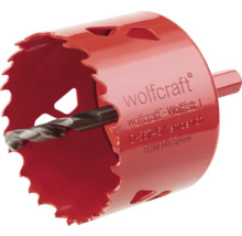 Scie cloche Wolfcraft avec foret de centrage, diamètre 65 millimètres