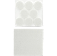 Jeu de patins en feutre avec découpe en feutre