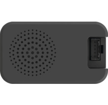 Appareil électronique avec haut-parleur et connexion