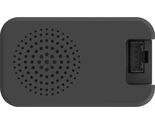 Appareil électronique avec haut-parleur et connexion