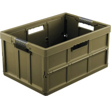 Boîte pliante en plastique avec poignées