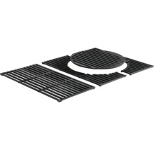 Grille de cuisson en fonte en plusieurs parties