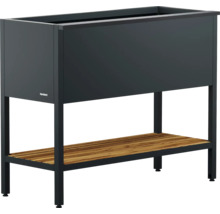 Jardinière Herstera avec étagère en bois