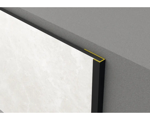 Carreau mural avec profilé pour carrelage