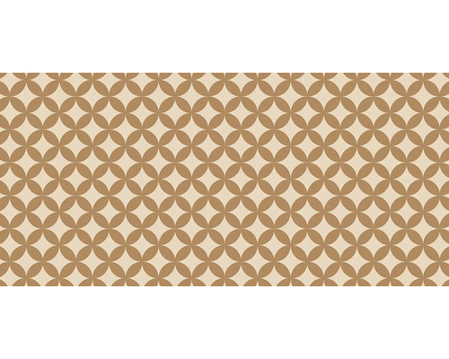 Nahtloses Muster mit sich überlappenden Kreisen für dekorative Anwendungen