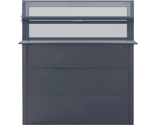 Porte sectionnelle avec élément de fenêtre