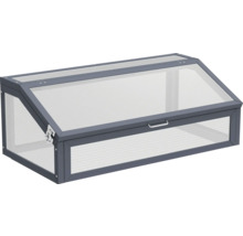 Châssis de culture avec cadre et parois transparentes