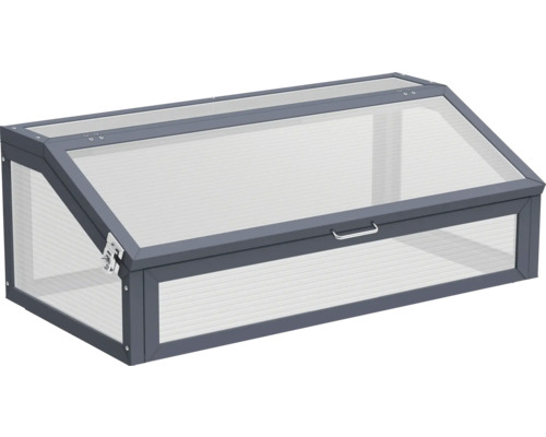 Châssis de culture avec cadre et parois transparentes
