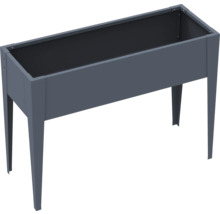 Jardinière sur pieds en métal