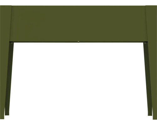 Jardinière surélevée avec cadre