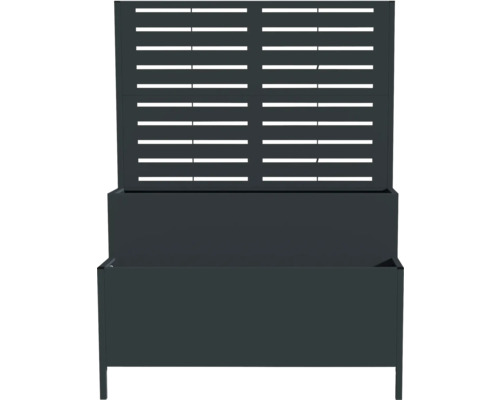 Jardinière avec treillis pour le jardin