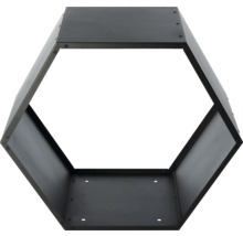 Sechseckiges Wandregal