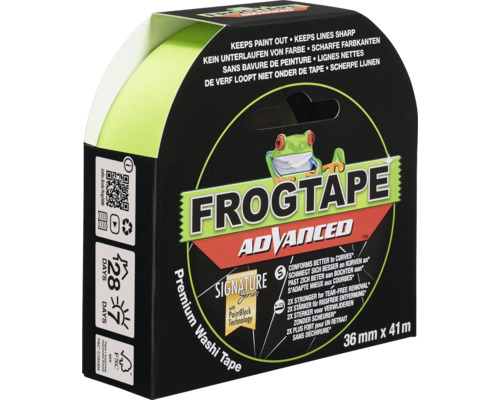 Frogtape Advanced Premium Washi Tape, 36 mm x 41 m, Verpackung