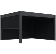 Pavillon autoportant avec panneaux latéraux pour l'extérieur