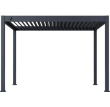 Pergola en aluminium avec toit à lamelles pour le jardin