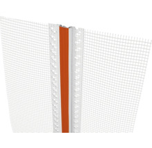 Profilé de protection d'angle avec tissu d'enduit pour l'intérieur