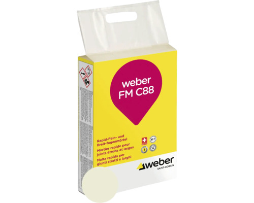 Weber FM C88 Schnell-Fein- und Breitfugenmörtel Verpackung