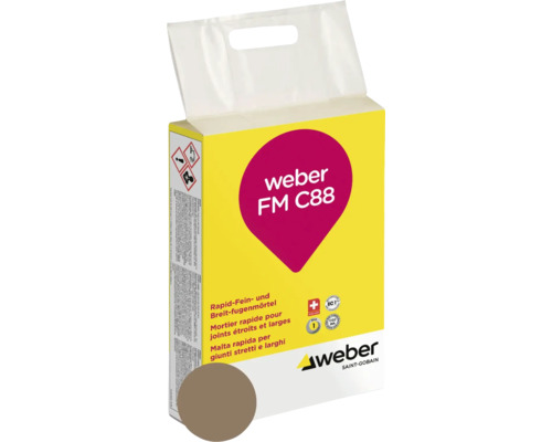 Weber FM C88 Schnell-Fein- und Breitfugenmörtel im Karton