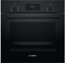 Four encastrable Bosch avec panneau de commande, affichage de l'heure et réglage de la température
