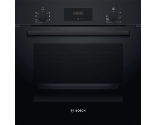 Four encastrable Bosch avec panneau de commande, affichage de l'heure et réglage de la température
