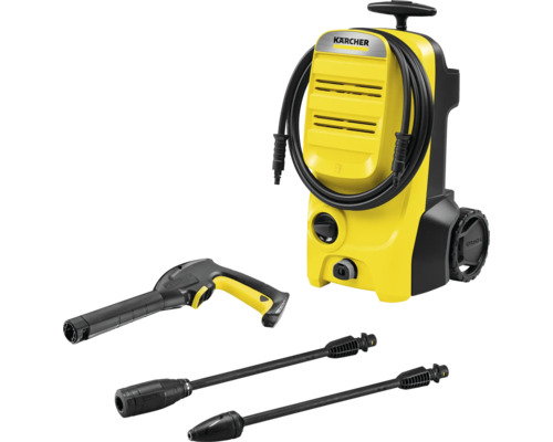 Hochdruckreiniger mit Spritzpistole und zwei Strahlrohren