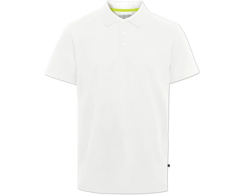 Weisses Poloshirt mit kurzen Ärmeln