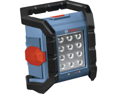 Bosch Akku-Baustrahler mit LED-Leuchten und Tragegriff