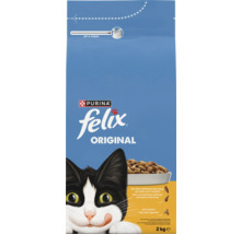 Felix Original Katzentrockenfutter im 2 Kilogramm Beutel