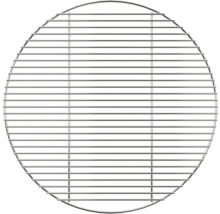 Runder Grillrost aus Metall