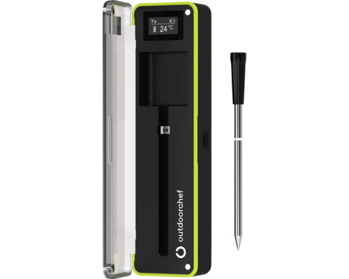 value: Outdoorchef Fleischthermometer mit digitaler Anzeige und Edelstahlsonde