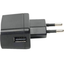 Schwarzes USB-Netzteil