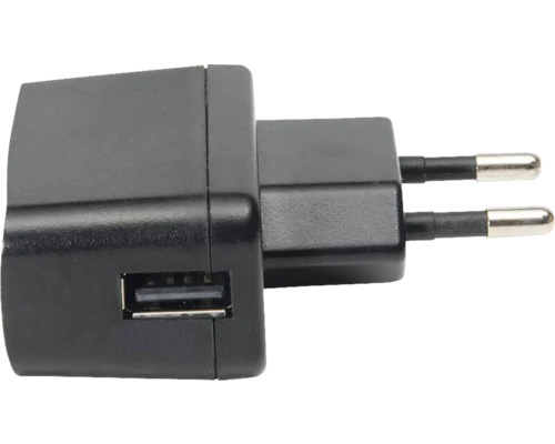 Schwarzes USB-Netzteil