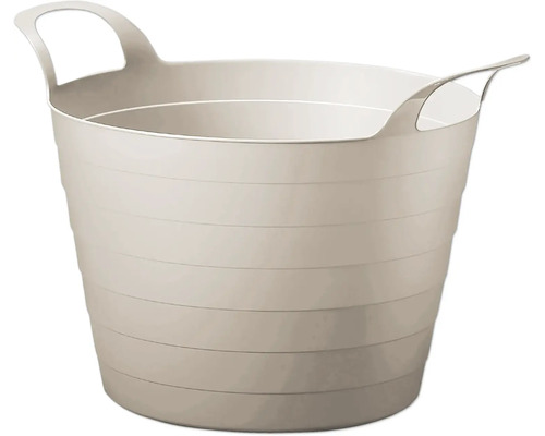 Flexibler Eimer mit Griffen