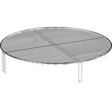 Grille de barbecue ronde avec support