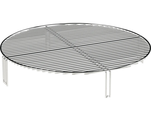 Grille de barbecue ronde avec support