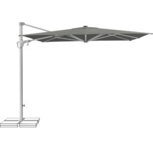 Parasol déporté avec mât et pied