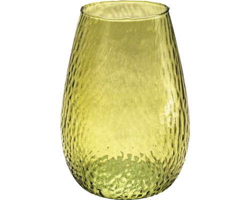 Dekorative Glasvase mit strukturierter Oberfläche
