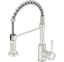 Küchenarmatur mit Spiralfeder